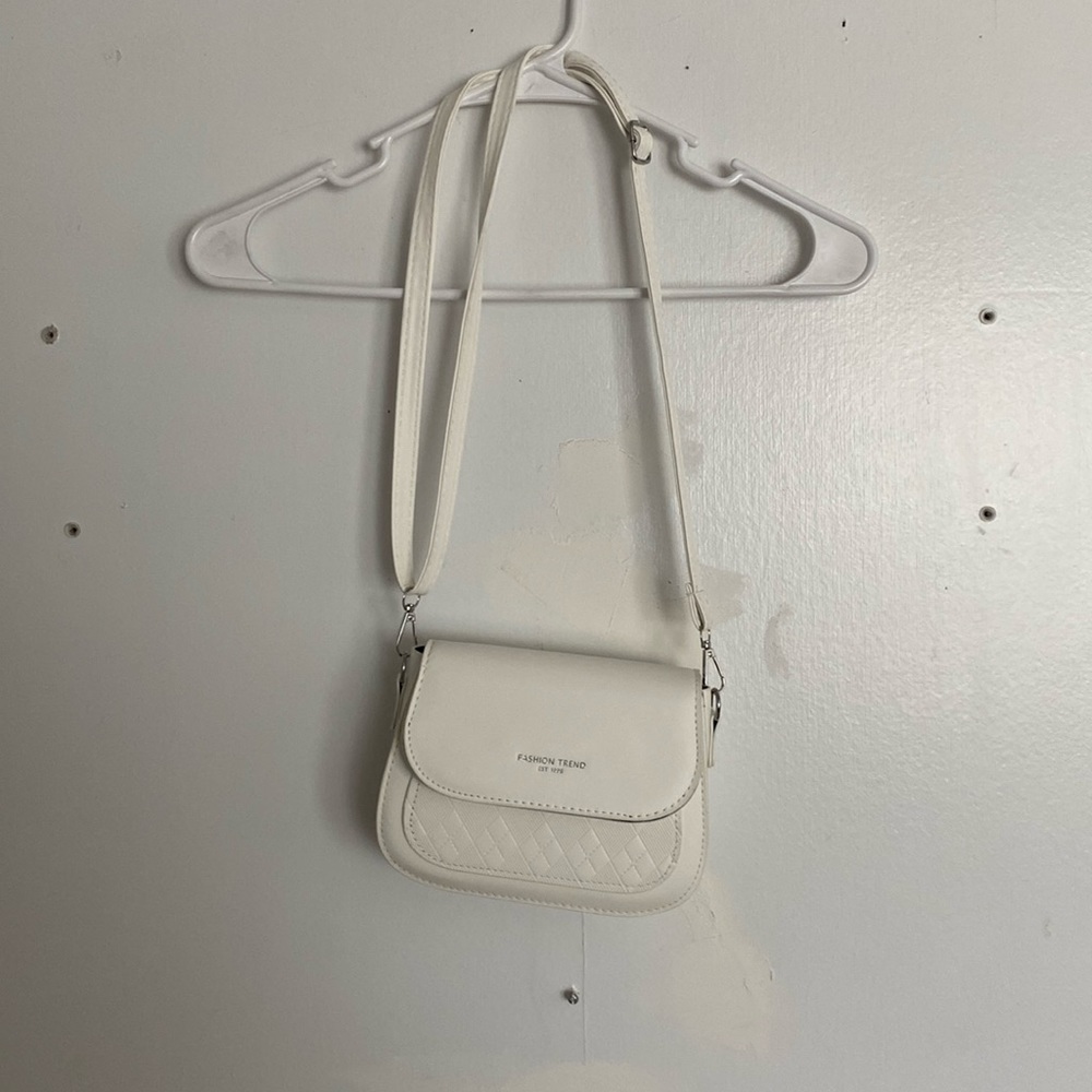Cream colored purse
